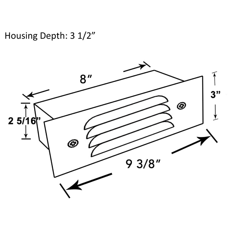 LS-124 3W 12V LED Step Light