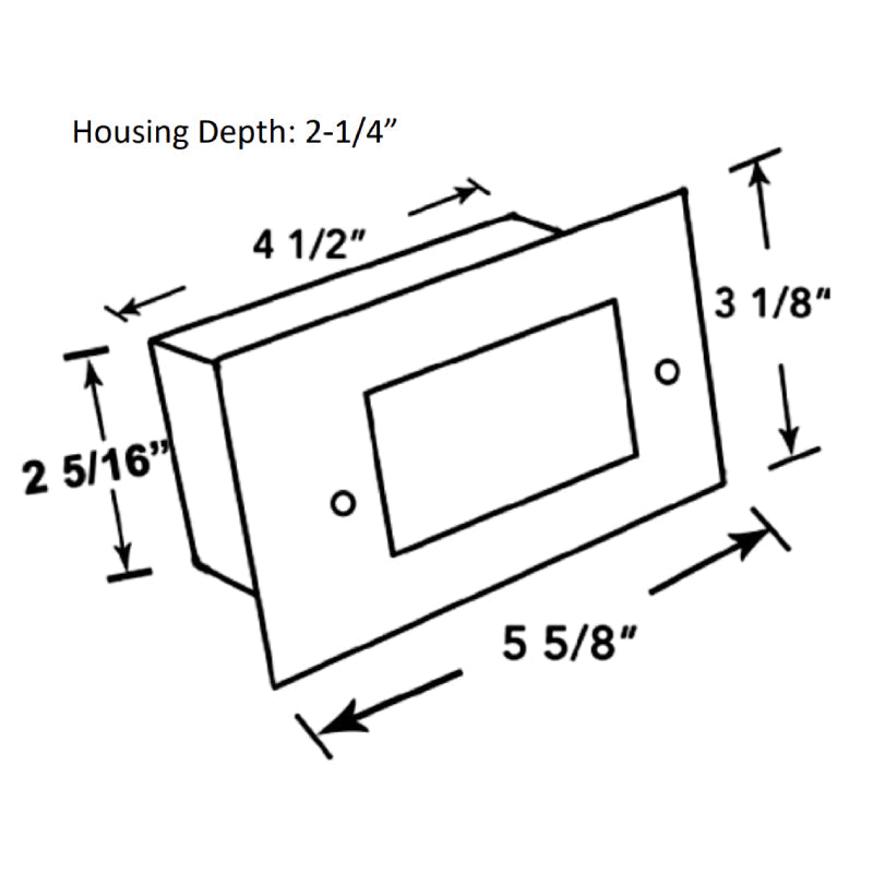LS-155 3W 12V LED Step Light