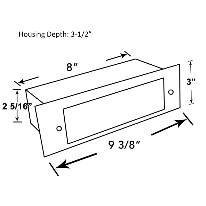 LS-160 3W 12V LED Step Light