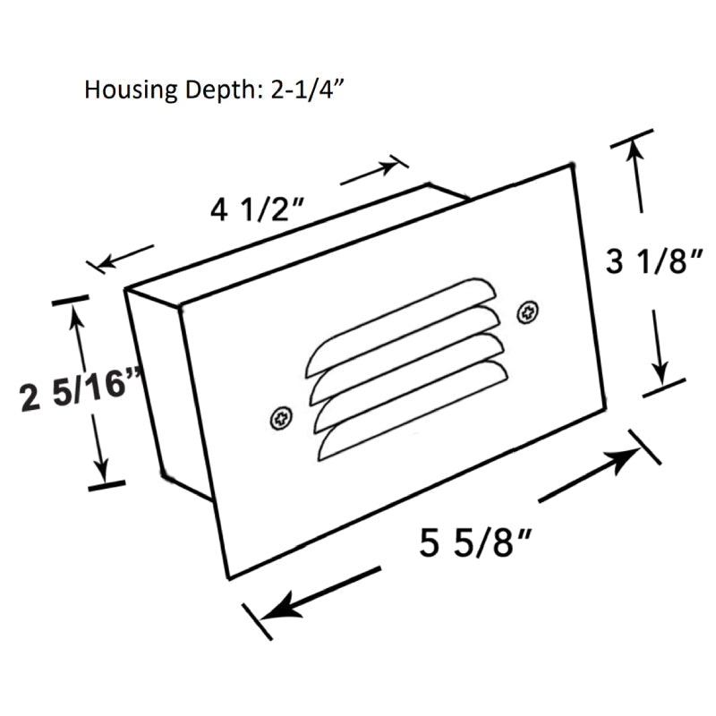 LS-161 3W 12V LED Step Light