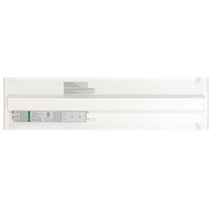 LTRE 1x4 26W/32W/40W LED Troffer, CCT Selectable, Up to 5000 Lumens, Dimmable, 120-277V, 2-Pack