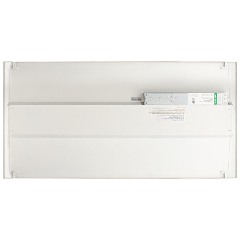 LTRE 2x4 32W/40W/50W LED Troffer, CCT Selectable, Up to 6250 Lumens, Dimmable, 120-277V, 2-Pack