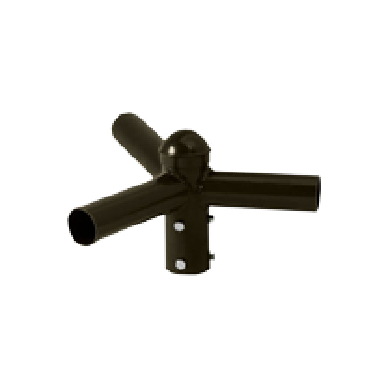 PTA-3120 120 Degree Round Pole Tenon Adapter for 3 Fixture
