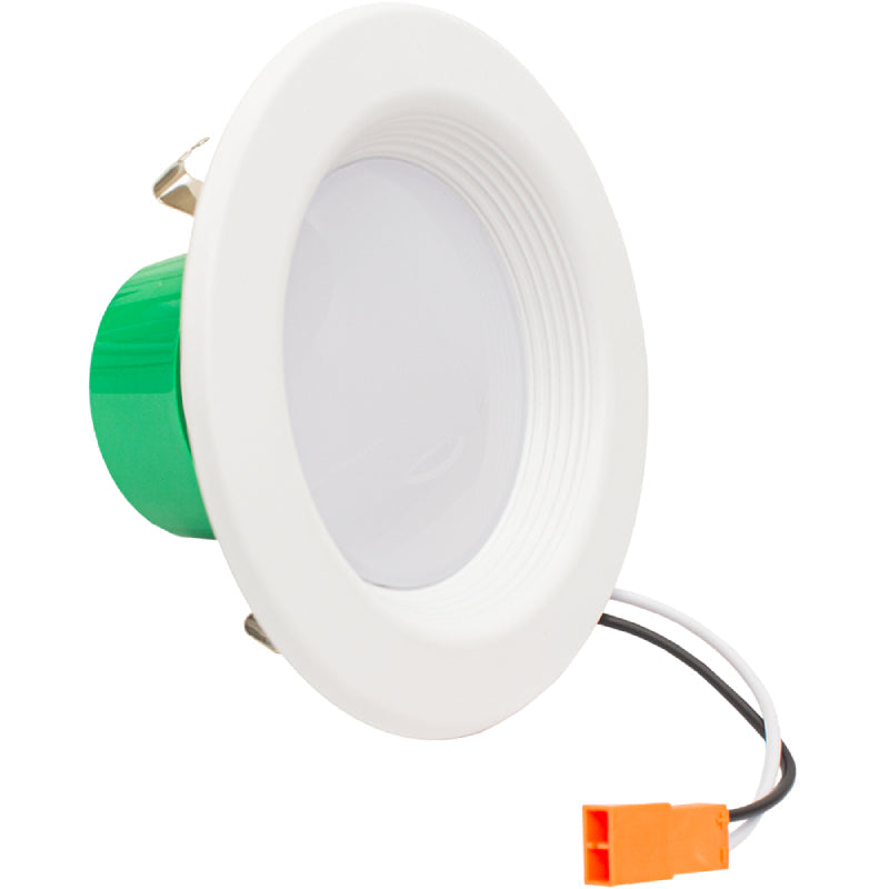 RDL4-BF 4" 10W LED Baffle Recessed Trim, CCT
