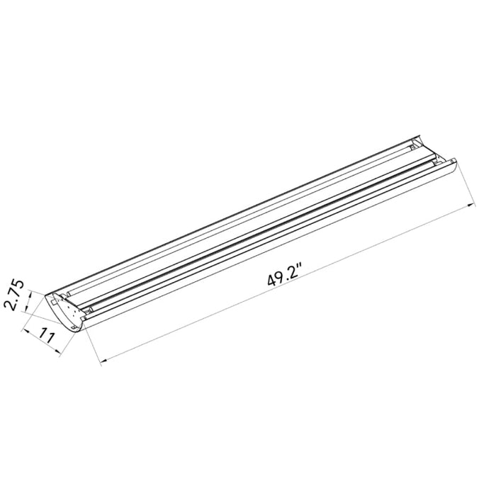 SCPL-UD 4FT LED Linear Suspended Up/Down Light