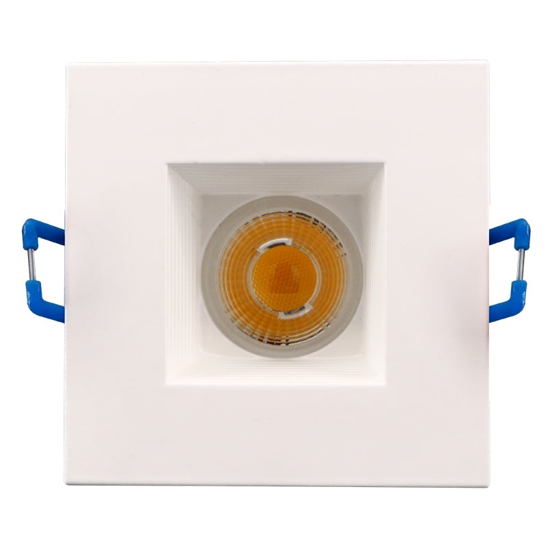 SDL2S-BF 2" 8W LED Square Baffle Recessed Light, 3000K
