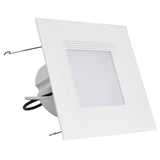 Westgate SDL6-BF 5/6" LED Square Recessed Downlight with Baffle Trim, 5000K