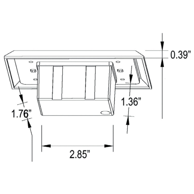 SLE 3W 120V LED Step Light, 4000K