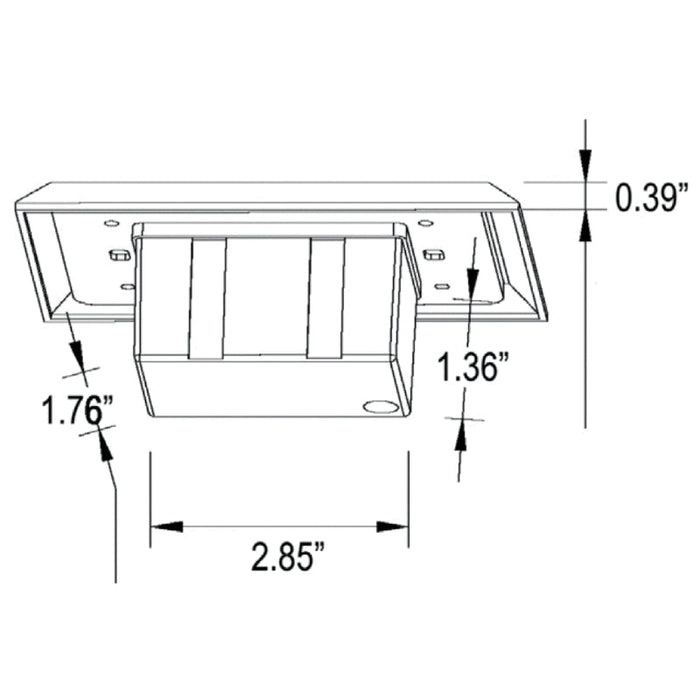 SLE 3W 120V LED Step Light, 4000K