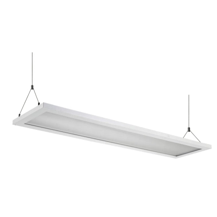 SPL 4FT LED Suspended Up/Down Clear Panel Light, CCT