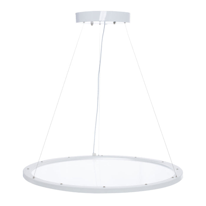 SRPL 22" LED Suspended Up/Down Clear Round Panel Light