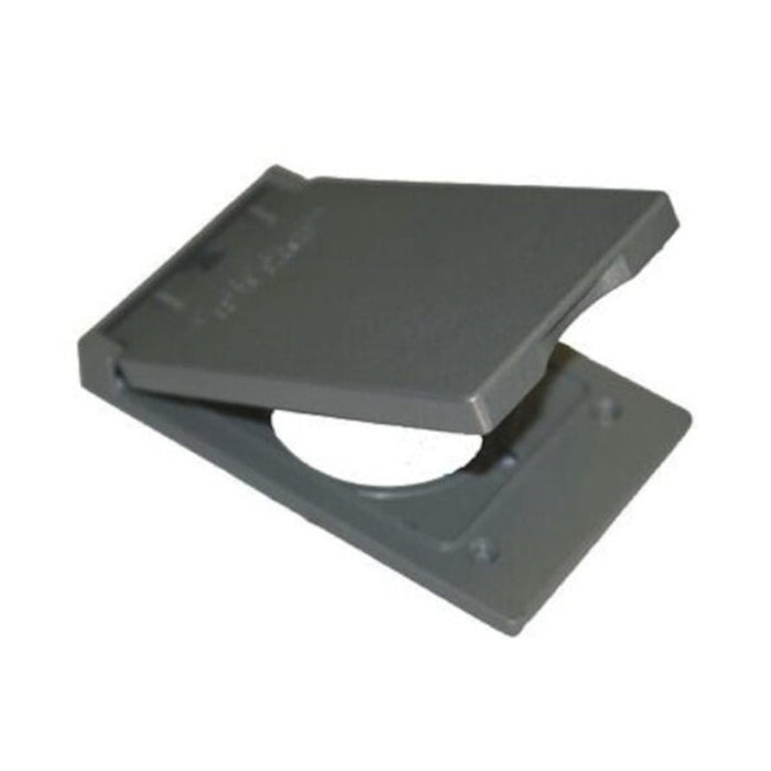 W1CL-SV Lockable Single Receptacle Cover