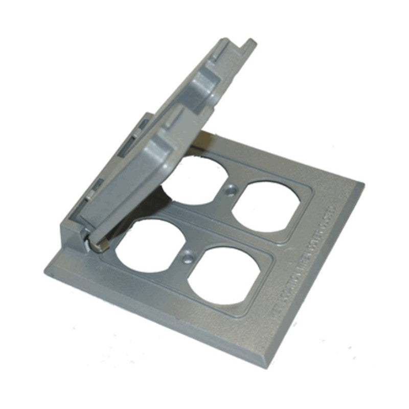W2C-2S Two-Gang 2 Single Receptacles Cover