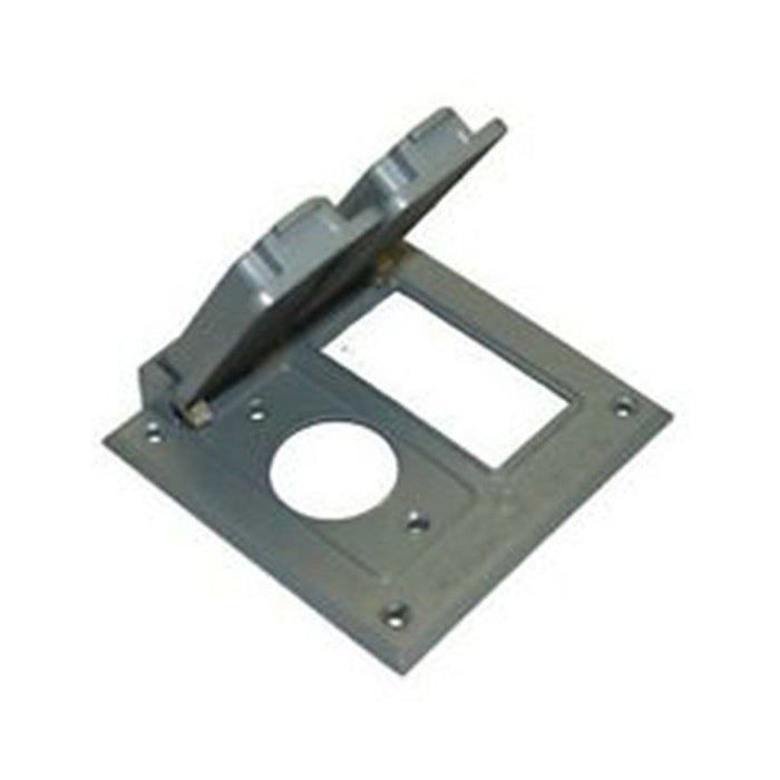 W2C-GS Two-Gang 1 GFCI & 1 Single Receptacle Cover