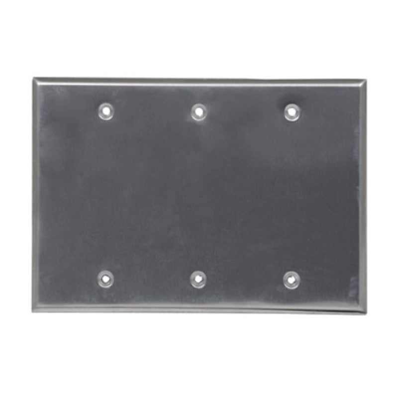 W3BC Three-Gang Blank Cover