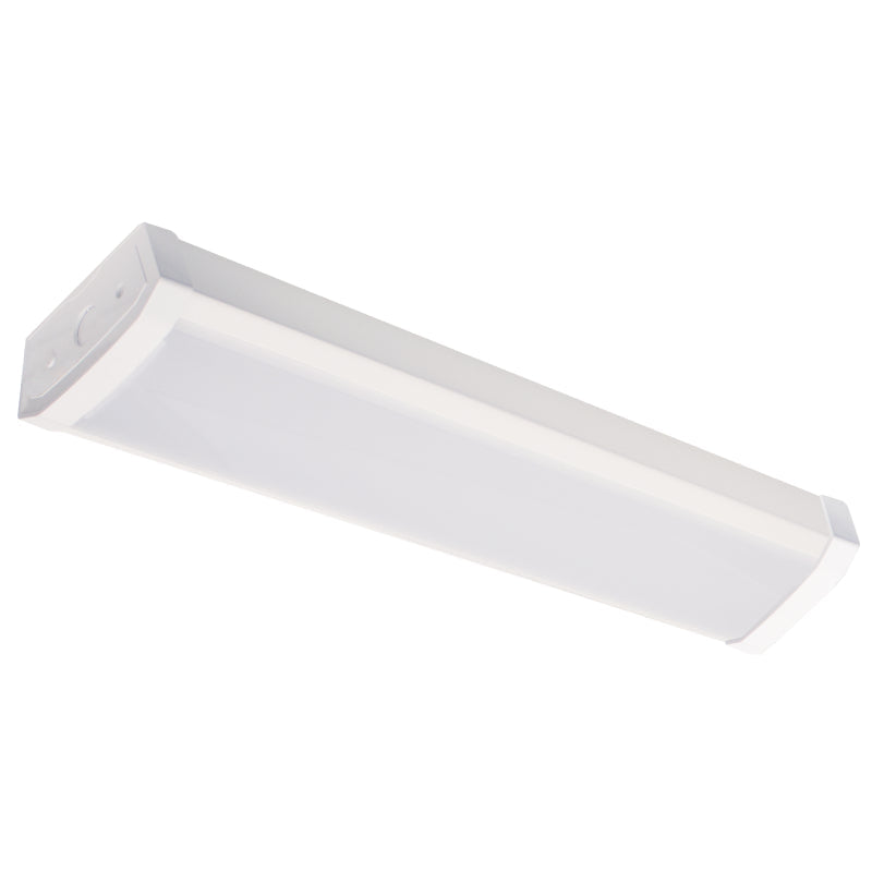 WAE 2FT 20W LED Wraparound Light, CCT Selectable, Up to 1600 Lumens, Dimmable, 100-277V
