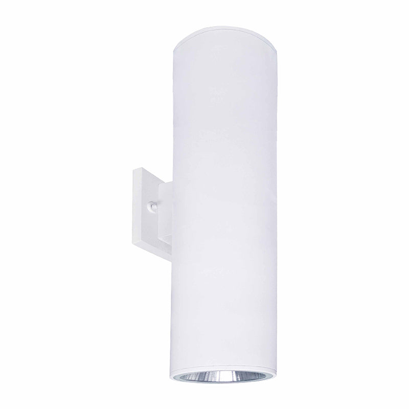 WMCL 8' 40W LED Large Wall Mount Cylinder Lights, CCT Selector, 3200 Lumens Up/Down Light, 120-277V