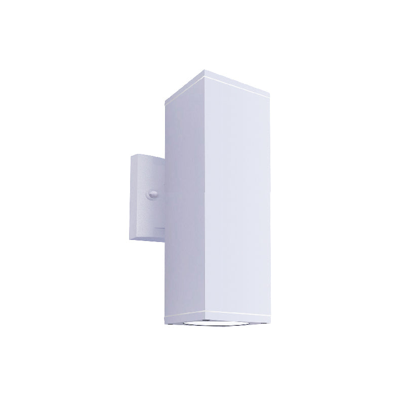 WMCS 3" 24W LED Square Wall Mount Cylinder Lights, CCT Selector, 1920 Lumens, TRIAC Dimming. Up/Down Light, 120V