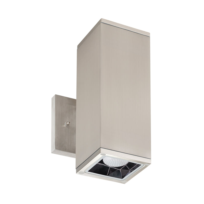 WMCS5-UDL-MCT 12" Tall LED Outdoor Square Cylinder Light