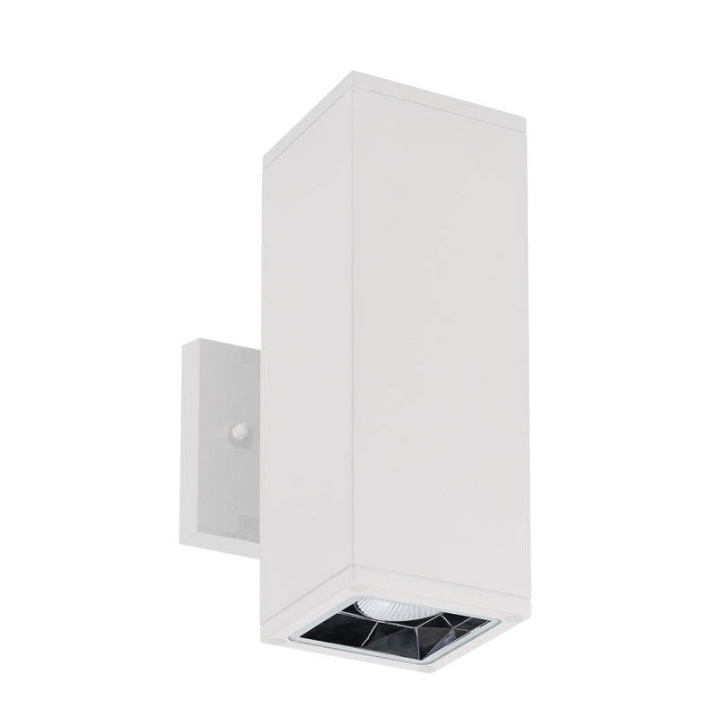 WMCS5-UDL-MCT 12" Tall LED Outdoor Square Cylinder Light