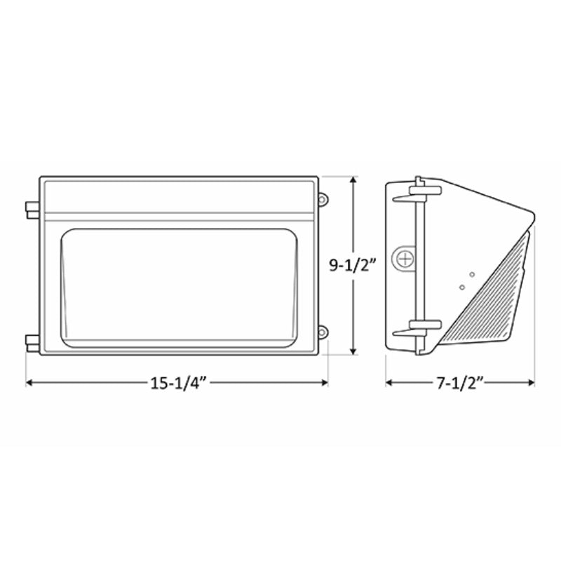 WMX 80W LED Tunable Non-Cutoff Wall Pack