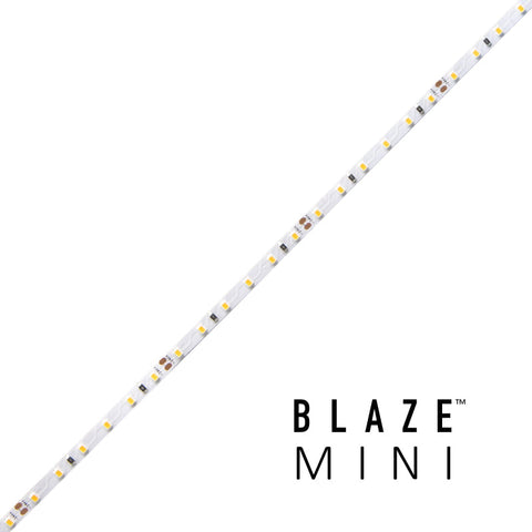 Diode LED Blaze Mini 150 4mm 2.3W/ft LED Tape Light, 24V, 16-ft, 2700K