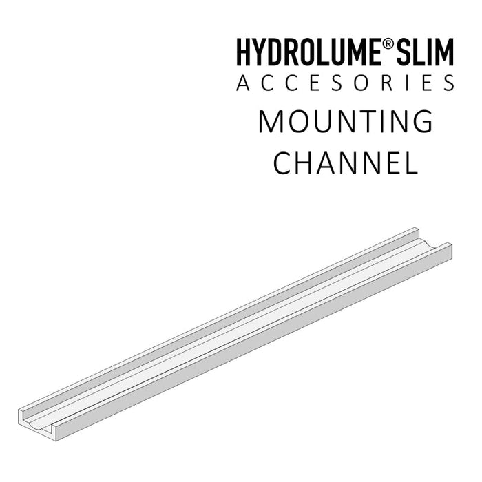 HYDROLUME Slim Mounting Channel, 2-Pack