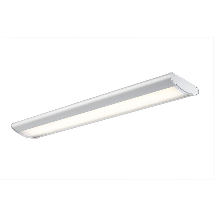 SCLT 4FT LED Architectural Parabolic Suspended Down Light with Translucent Lens